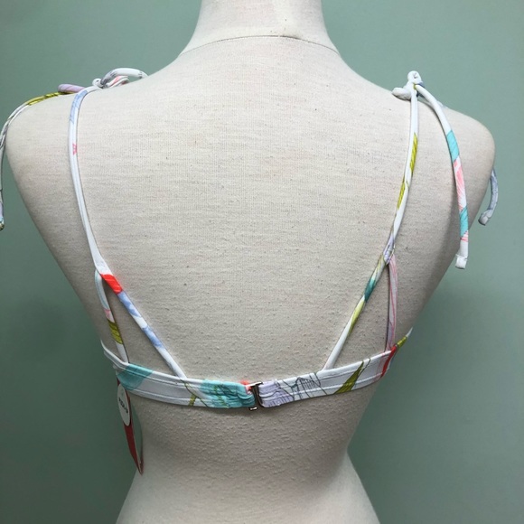 Gossip | Women’s Bikini Set | White Floral | Large - Picture 4 of 4